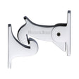 This is an image of a Heritage Brass - Door Holder Gravity Design Polished Chrome Finish, v1074-pc that is available to order from T.H Wiggans Ironmongery in Kendal.