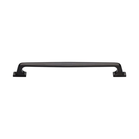 This is an image of a Heritage Brass - Door Pull Handle Durham Design 345mm Matt Bronze Finish, v1210-345-mb that is available to order from T.H Wiggans Ironmongery in Kendal.