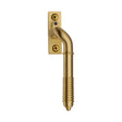 This is an image of a Heritage Brass - Lockable Reeded Espagnolette Right Handed Satin Brass finish, v895l-rh-sb that is available to order from T.H Wiggans Ironmongery in Kendal.