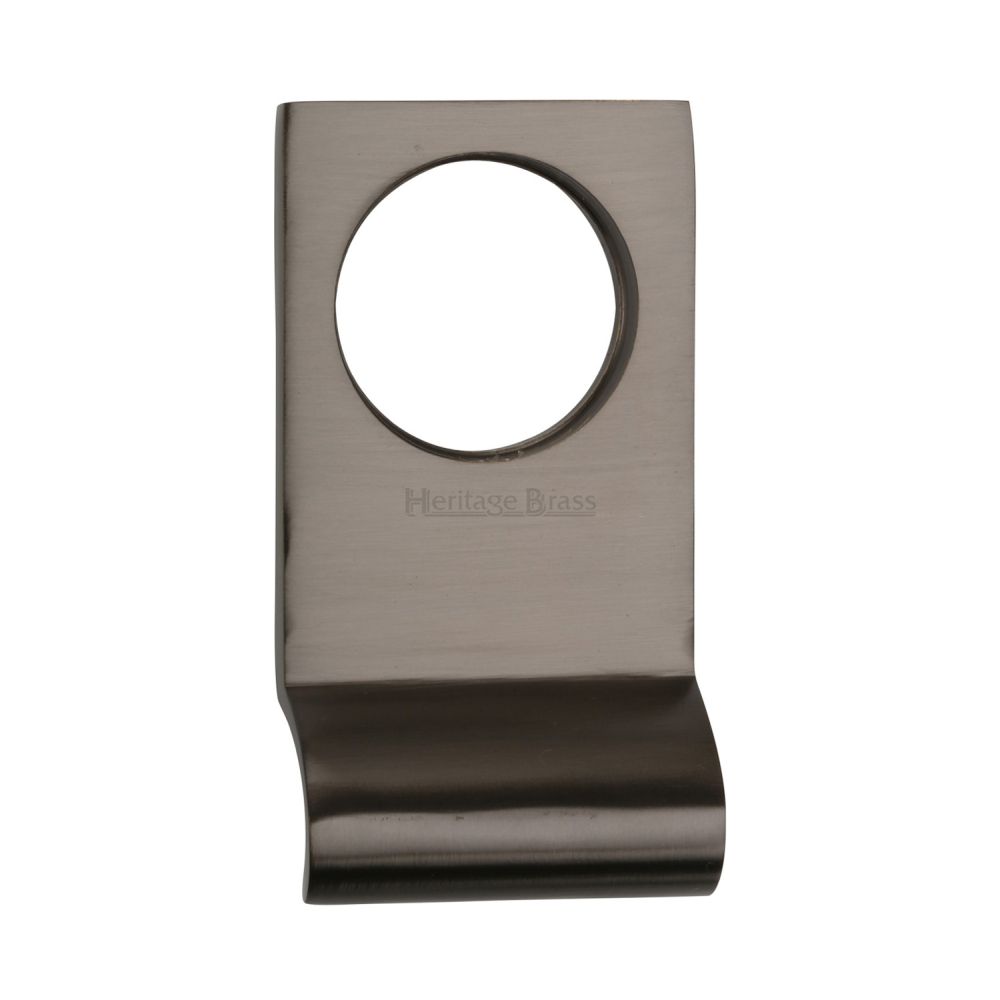 This is an image of a Heritage Brass - Square Cylinder Pull Matt Bronze Finish, v933-mb that is available to order from T.H Wiggans Ironmongery in Kendal.