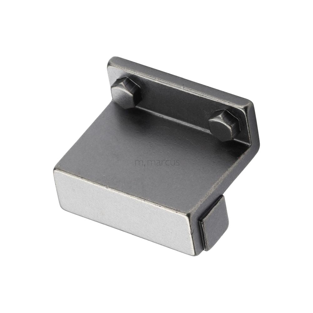 This is an image of a M.Marcus - Railway Knob Old Iron Finish, vf384-32-oi that is available to order from T.H Wiggans Ironmongery in Kendal.