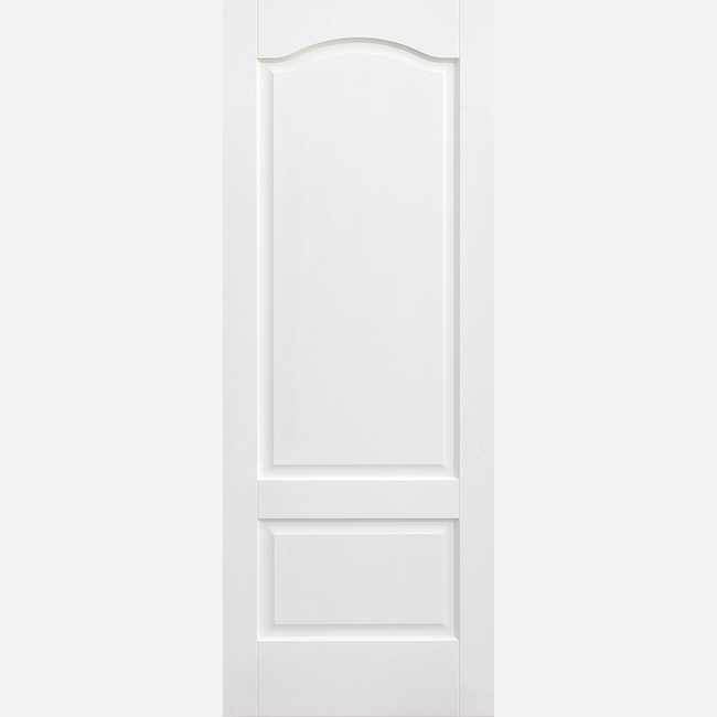 This is an image showing the LPD - Kent 2P Primed White Doors Available to order from T.H. Wiggans Ironmongery in Kendal