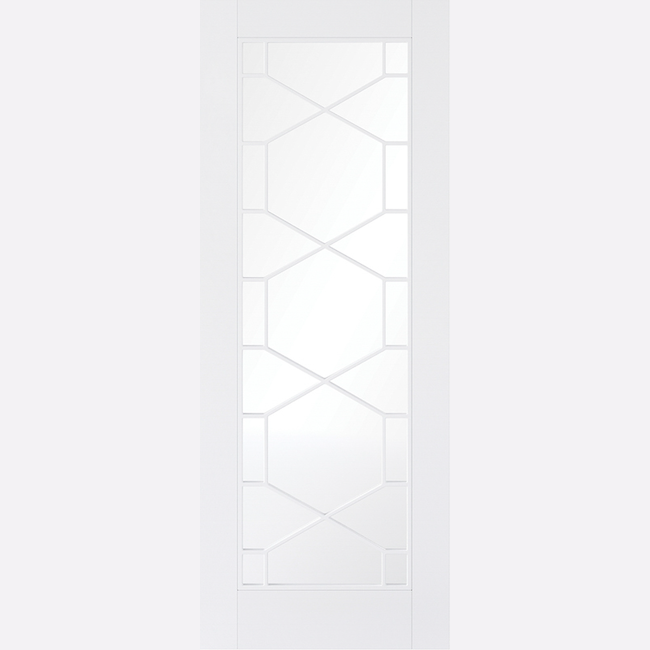 This is an image showing the LPD - Orly Primed White Doors Available to order from T.H. Wiggans Ironmongery in Kendal