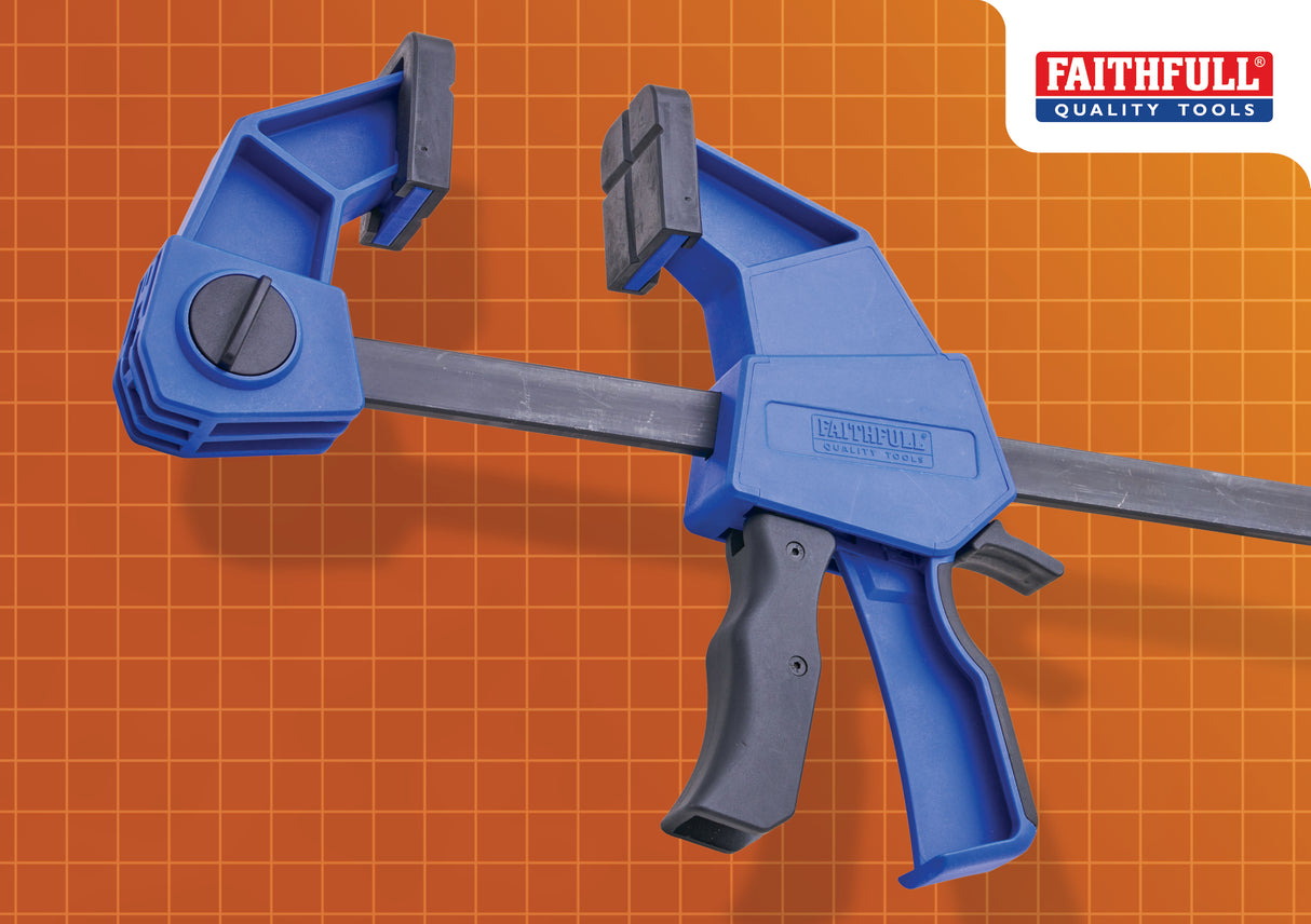 High quality image of Faithfull 300mm (12") Clamp & Spreader, availble from T.H. Wiggans Ironmongery in Kendal