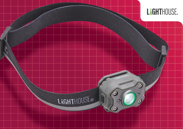 High quality image of Lighthouse 400 Lumens Elite Rechargeable Headlight, availble from T.H. Wiggans Ironmongery in Kendal