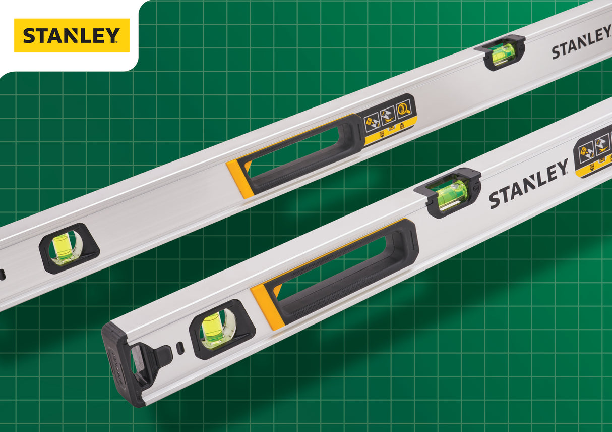 High quality image of STANLEY 600mm (2ft) & 1200mm (4ft) Fatmax Level Set, availble from T.H. Wiggans Ironmongery in Kendal