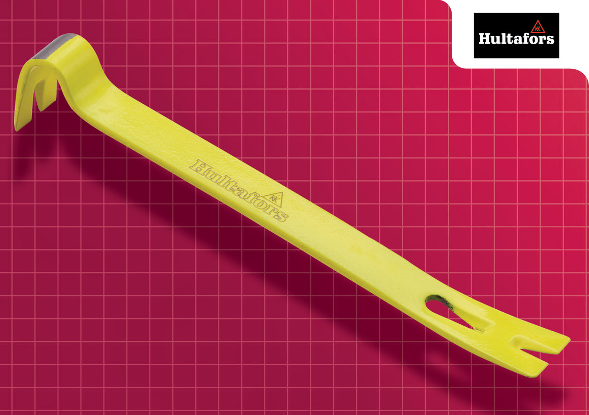 High quality image of Hultafors 175mm (7") Hi-Vis Mini Wrecking Bar, availble from T.H. Wiggans Ironmongery in Kendal