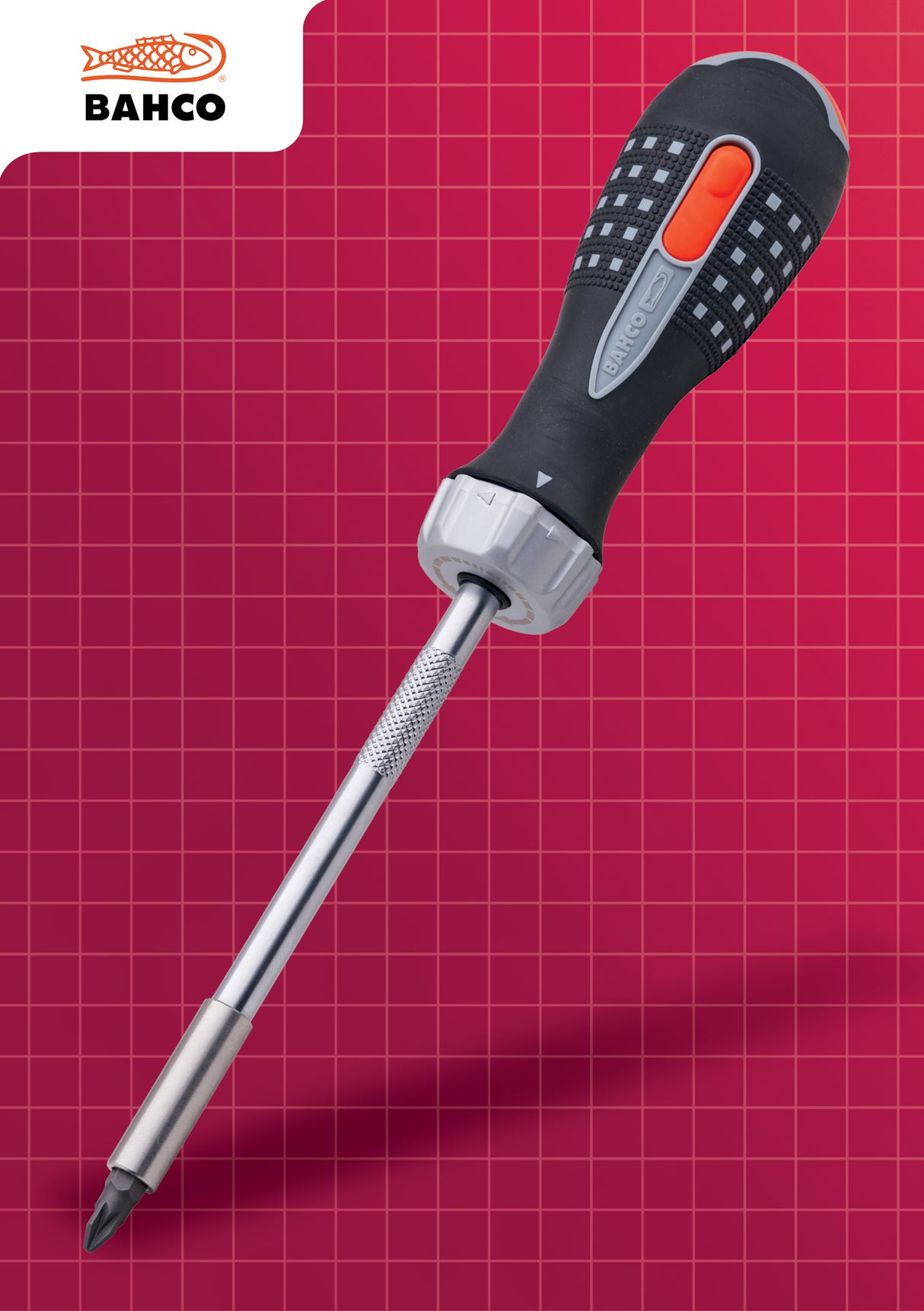 High quality image of Bahco Ratcheting Screwdriver, availble from T.H. Wiggans Ironmongery in Kendal