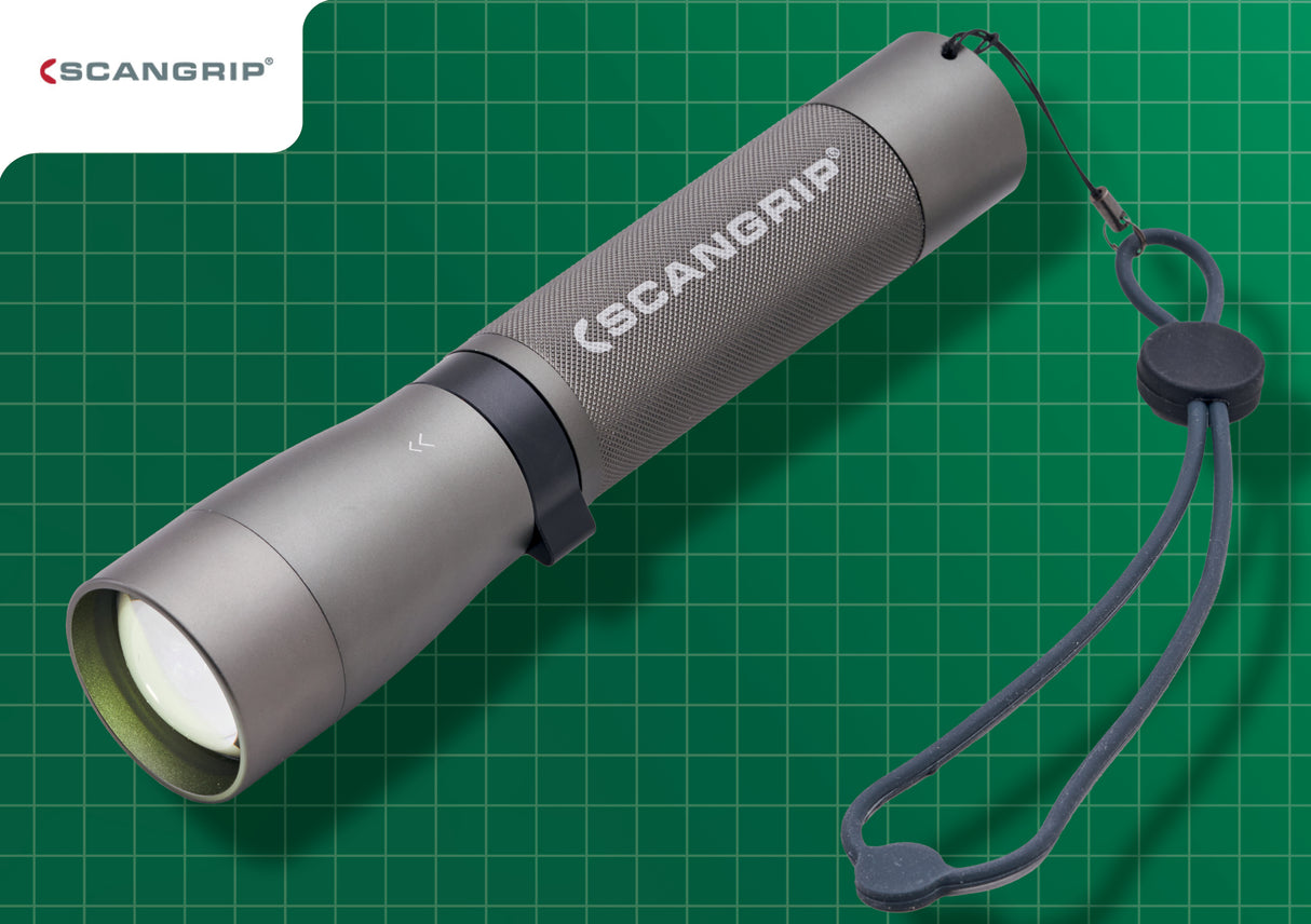 High quality image of Scangrip Flash 600R Rechargeable Torch, availble from T.H. Wiggans Ironmongery in Kendal
