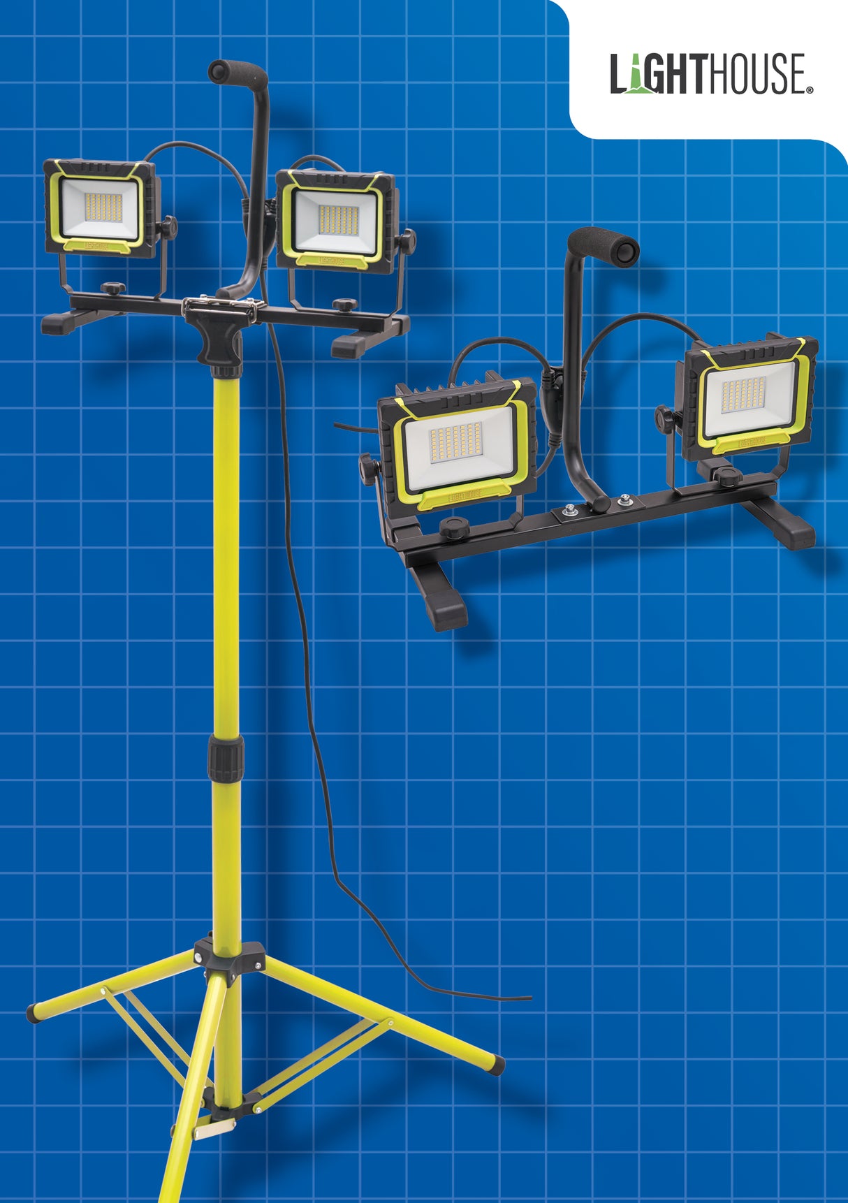 High quality image of Lighthouse Site Light & Tripod (110V), availble from T.H. Wiggans Ironmongery in Kendal