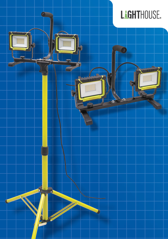 High quality image of Lighthouse Site Light & Tripod (110V), availble from T.H. Wiggans Ironmongery in Kendal