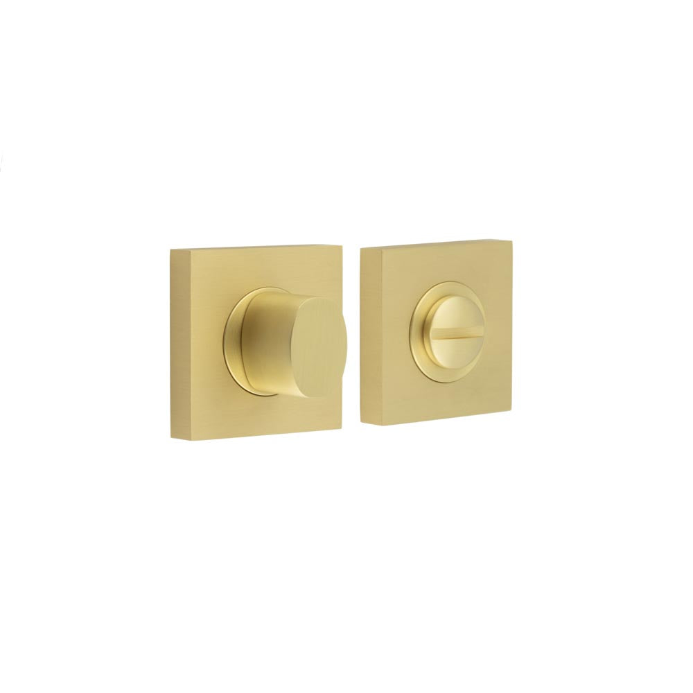 This is an image showing the Frelan - Burlington Turns & Releases Inner 3 Square Plain Rose Satin Brass available to order from T.H. Wiggans Ironmongery in Kendal