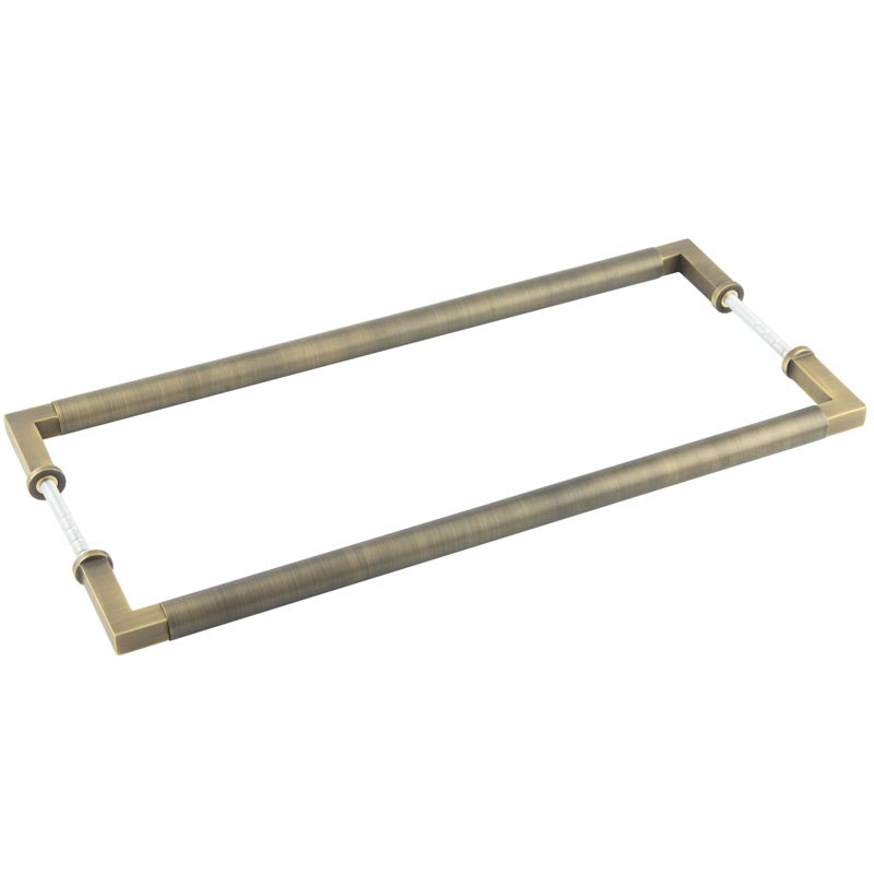 This is an image showing the Burlington - Westminister AB Pull Handle 425 x 20mm B2B Fixing available to order from T.H. Wiggans Ironmongery in Kendal