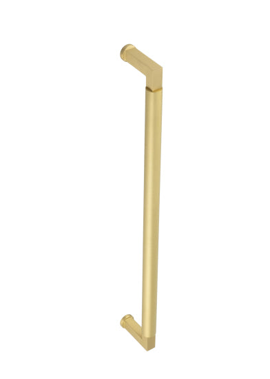 This is an image showing the Burlington - Westminster 320x20mm pull - Satin Brass available to order from T.H. Wiggans Ironmongery in Kendal