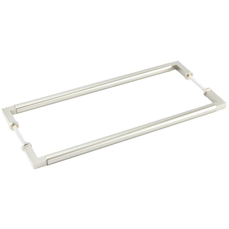 This is an image showing the Burlington - Westminister SN Pull Handle 425 x 20mm B2B Fixing available to order from T.H. Wiggans Ironmongery in Kendal