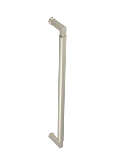 This is an image showing the Burlington - Westminister SN Pull Handle 425 x 20mm Face Fixing available to order from T.H. Wiggans Ironmongery in Kendal
