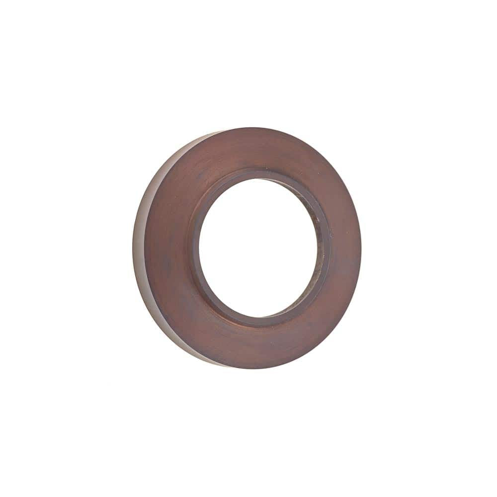 This is an image showing the Burlington - Burlington Chamfered Rose - Dark Bronze available to order from T.H. Wiggans Ironmongery in Kendal