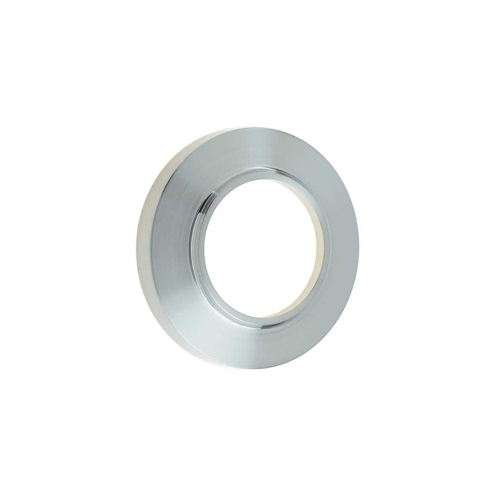 This is an image showing the Burlington - Burlington Chamfered Rose - Satin Nickel available to order from T.H. Wiggans Ironmongery in Kendal
