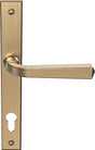 This is an image of Mila Heritage Door Handle Antique Bronze - CB-CB702008 available from T.H. Wiggans Ironmongery Ltd in Kendal.