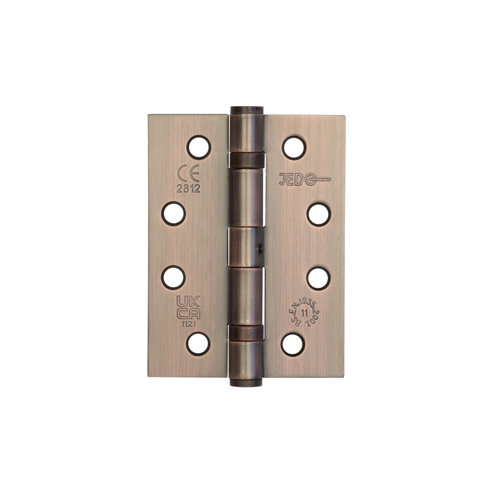 This is an image showing the Frelan - 102x76mm Stainless Steel Ball Bearing Hinges Grade 11 - Bronze available to order from T.H. Wiggans Ironmongery in Kendal