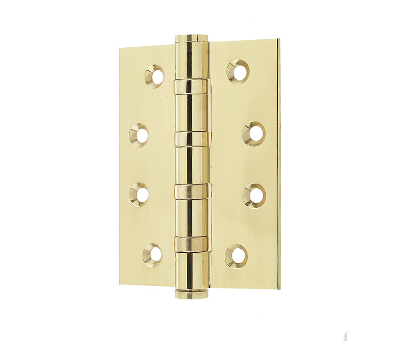 This is an image showing the Frelan - 102x76x3mm PB B/B HINGE available to order from T.H. Wiggans Ironmongery in Kendal