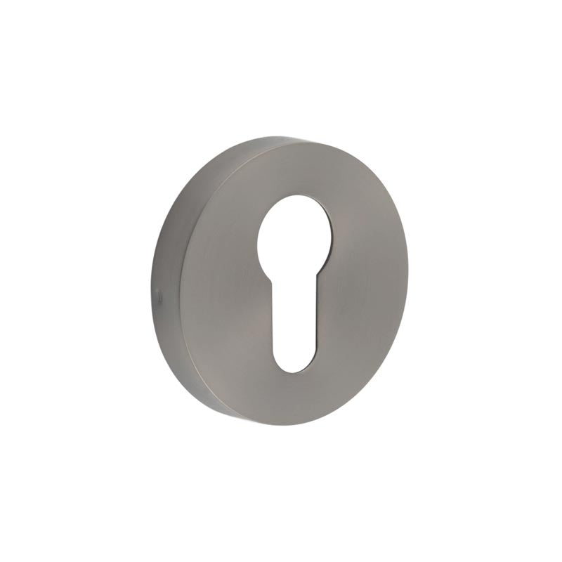 This is an image showing the Frelan - GM Euro Profile Escutcheon PVD 52x8mm available to order from T.H. Wiggans Ironmongery in Kendal