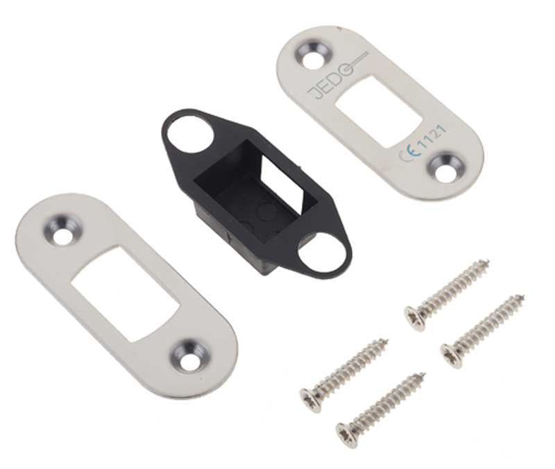 This is an image showing the Frelan - PSS Radiused accessory pack for JL-HDB hvy duty bolt available to order from T.H. Wiggans Ironmongery in Kendal