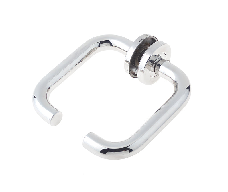 This is an image showing the Frelan - PSS Grade 4 return to door lever on rose available to order from T.H. Wiggans Ironmongery in Kendal