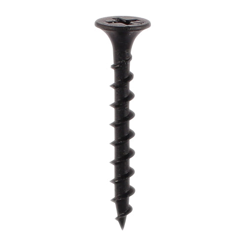 This is an image showing TIMCO Drywall Screws - Coarse Thread - PH - Bugle - Black - 3.5 x 32 - 400 Pieces TIMbag available from T.H Wiggans Ironmongery in Kendal, quick delivery at discounted prices.