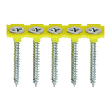 This is an image showing TIMCO Collated Drywall Screws - PH - Bugle - Fine Thread - Zinc - 3.5 x 35 - 1000 Pieces Box available from T.H Wiggans Ironmongery in Kendal, quick delivery at discounted prices.