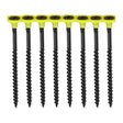 This is an image showing TIMCO Collated Drywall Screws - PH - Bugle - Coarse Thread - Black - 3.5 x 38 - 1000 Pieces Box available from T.H Wiggans Ironmongery in Kendal, quick delivery at discounted prices.