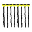 This is an image showing TIMCO Collated Drywall Screws - PH - Bugle - Coarse Thread - Black - 3.5 x 38 - 1000 Pieces Box available from T.H Wiggans Ironmongery in Kendal, quick delivery at discounted prices.