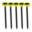 This is an image showing TIMCO Collated Drywall Screws - PH - Bugle - Coarse Thread - Black - 3.5 x 55 - 1000 Pieces Box available from T.H Wiggans Ironmongery in Kendal, quick delivery at discounted prices.