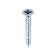This is an image showing TIMCO Self-Tapping Screws - PZ - Countersunk - Zinc - 6 x 1 - 200 Pieces Box available from T.H Wiggans Ironmongery in Kendal, quick delivery at discounted prices.