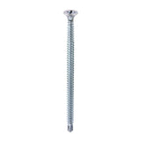This is an image showing TIMCO Drywall Screws - PH - Bugle - Self Drilling - Zinc - 4.2 x 75 - 500 Pieces Box available from T.H Wiggans Ironmongery in Kendal, quick delivery at discounted prices.