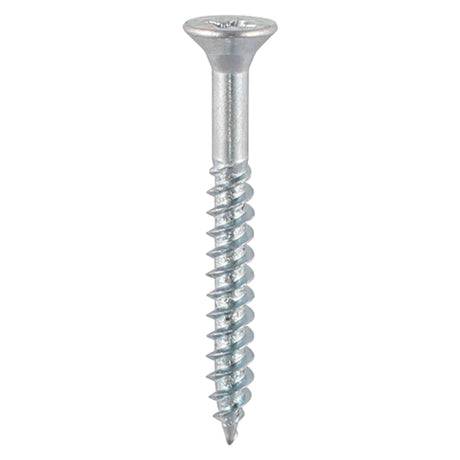This is an image showing TIMCO Twin-Thread Woodscrews - PZ - Double Countersunk - Zinc - 8 x 2 - 270 Pieces TIMbag available from T.H Wiggans Ironmongery in Kendal, quick delivery at discounted prices.