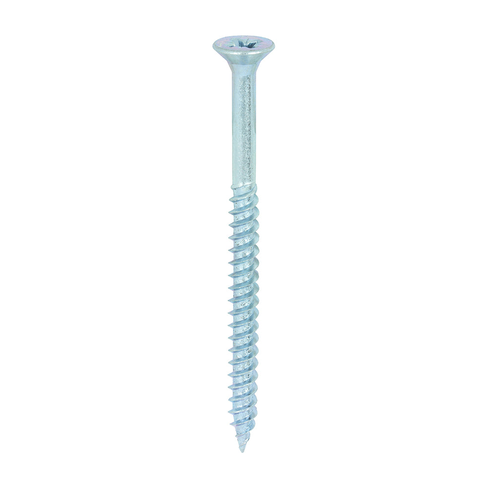 This is an image showing TIMCO Twin-Threaded Woodscrews - PZ - Double Countersunk - Zinc - 12 x 3 - 200 Pieces Box available from T.H Wiggans Ironmongery in Kendal, quick delivery at discounted prices.