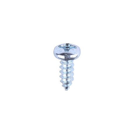 This is an image showing TIMCO Self-Tapping Screws - PZ - Pan - Zinc - 6 x 3/8 - 200 Pieces Box available from T.H Wiggans Ironmongery in Kendal, quick delivery at discounted prices.