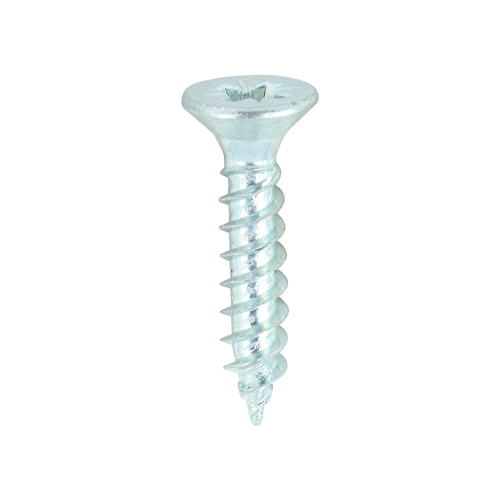 This is an image showing TIMCO Twin-Threaded Woodscrews - PZ - Double Countersunk - Zinc - 7 x 3/4 - 200 Pieces Box available from T.H Wiggans Ironmongery in Kendal, quick delivery at discounted prices.