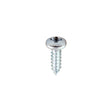This is an image showing TIMCO Self-Tapping Screws - PZ - Pan - Zinc - 8 x 1/2 - 200 Pieces Box available from T.H Wiggans Ironmongery in Kendal, quick delivery at discounted prices.