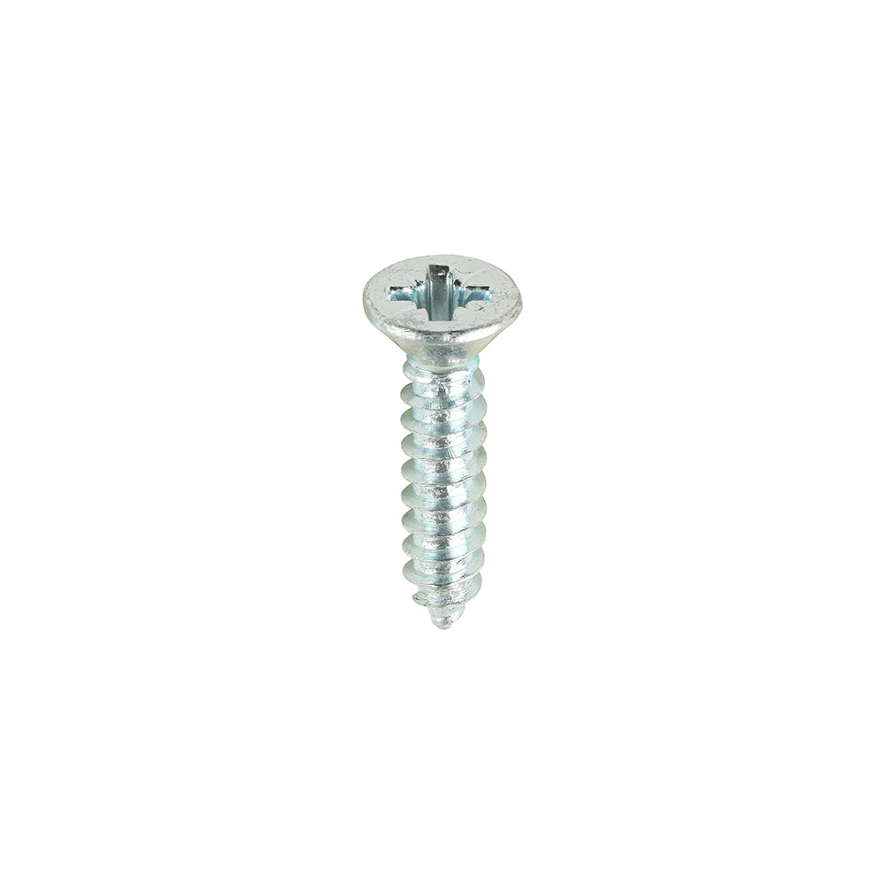 This is an image showing TIMCO Self-Tapping Screws - PZ - Countersunk - Zinc - 8 x 3/4 - 200 Pieces Box available from T.H Wiggans Ironmongery in Kendal, quick delivery at discounted prices.