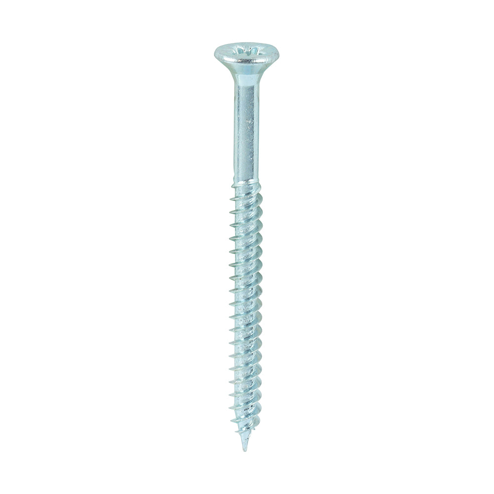 This is an image showing TIMCO Twin-Threaded Woodscrews - PZ - Double Countersunk - Zinc - 6 x 1 3/4 - 200 Pieces Box available from T.H Wiggans Ironmongery in Kendal, quick delivery at discounted prices.