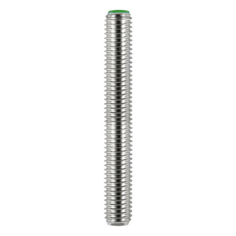 This is an image showing TIMCO Threaded Bars - A2 Stainless Steel - M6 x 1000 - 5 Pieces Bundle available from T.H Wiggans Ironmongery in Kendal, quick delivery at discounted prices.