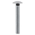 This is an image showing TIMCO Carriage Bolts - A2 Stainless Steel - M8 x 40 - 10 Pieces Bag available from T.H Wiggans Ironmongery in Kendal, quick delivery at discounted prices.