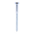 This is an image showing TIMCO Coach Screws - Hex - Zinc - 10.0 x 120 - 50 Pieces Box available from T.H Wiggans Ironmongery in Kendal, quick delivery at discounted prices.