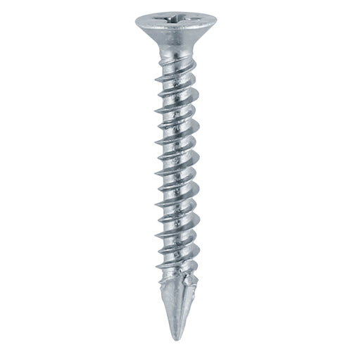 This is an image showing TIMCO Window Fabrication Screws - Countersunk - PH - High-Low Thread - Slash Point - Zinc - 4.3 x 40 - 1000 Pieces Box available from T.H Wiggans Ironmongery in Kendal, quick delivery at discounted prices.