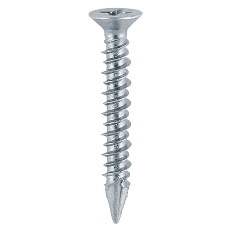This is an image showing TIMCO Window Fabrication Screws - Countersunk - PH - High-Low Thread - Slash Point - Zinc - 4.3 x 40 - 1000 Pieces Box available from T.H Wiggans Ironmongery in Kendal, quick delivery at discounted prices.