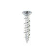 This is an image showing TIMCO Window Fabrication Screws - Countersunk - PH - High-Low Thread - Slash Point - Zinc - 4.8 x 25 - 1000 Pieces Box available from T.H Wiggans Ironmongery in Kendal, quick delivery at discounted prices.