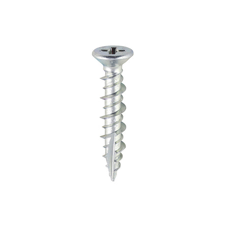 This is an image showing TIMCO Window Fabrication Screws - Countersunk - PH - High-Low Thread - Slash Point - Zinc - 4.8 x 25 - 1000 Pieces Box available from T.H Wiggans Ironmongery in Kendal, quick delivery at discounted prices.