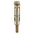 This is an image showing TIMCO Shield Anchor - Loose Bolts - Yellow - M12:10L (M12 x 90) - 10 Pieces Box available from T.H Wiggans Ironmongery in Kendal, quick delivery at discounted prices.
